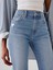 Kadın Mavi High Rise '90S Straight Jean Pantolon 2