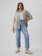 Kadın Mavi High Rise '90S Straight Jean Pantolon 5