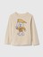 Erkek Bebek Bej Mix And Match Grafikli T-Shirt 1