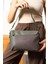 Justpolo Gri Kadın El ve Omuz Çantası NBS6031 1