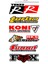 Sticker Çoklu Tenzo Rr - Turbo - Konı - Hks Çoklu Sticker (531840874) 1