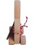 Gg Toys - Montessori Doğal Ahşap Tekerlekli Oyuncak - Tavşan 2