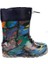 Unisex Dinazor Figürü Desenli Erkek Çocuk Plastik Yağmur Çizmesi Bot 1