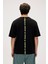 Moreno Siyah Erkek Baskılı Tişört 2