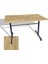 Halley Werzalit Mutfak Masası 70X120 (Esb) - Avalon Pine 1