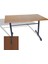 Halley Werzalit Mutfak Masası 80X140 (Esb) - Koyu Ahşap 1