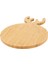 Bambu Geyik Temalı Mutfak Sunumluk Kesim Tahtası 38 x 26 x 1,5 cm 4