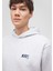 Logo Baskılı Kapüşonlu Gri SWEATSHIRT0S10173-82498 5