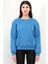 Mavi Kadın Basic Sweatshirt Yakası V Rabina Detaylı Üç İplik Pamuk Karışımlı - 2574 2