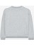 B Essential Crew Neck Sweatshirt Büyük Erkek Çocuk Gri Sweatshirt SK232065-036 2