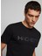 Bisiklet Yaka Siyah Erkek T-Shirt HM500783 1