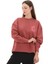 TB0A5ZX7EFU1 Timberland Brushed Chest Graphıc Crew Sweatshırt Kadın Sweatshirt Pembe 1