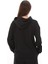TB0A5SX20011 Timberland Stack Logo Loop Back Hoodıe Kadın Sweatshirt Siyah 3