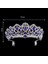 Kristal Ti Vintage Altın Rhinestone Pageant Taçlar Tarak Barok Düğün Saç Aksesuarları (Yurt Dışından) 2