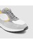 Erkek Sneaker Ayakkabı 052124, Gri - Sarı, 44 3