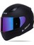 Rapid 2 Mat Siyah Rainbow Vizörlü Kask 1
