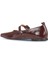 Bordo Rugan Deri Kadın Babet 01WD1300 01WD1300 4