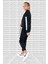 Sportswear Tracksuit Black Kız Çocuk Eşofman Takımı Siyah Beyaz 2