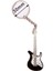 Gitar Yaratıcı Küçük Karikatür Lazer Gravür Müzik Aleti Milenyum Anahtarlık (Yurt Dışından) 1