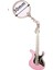 Gitar Yaratıcı Küçük Karikatür Lazer Gravür Müzik Aleti Milenyum Anahtarlık (Yurt Dışından) 1