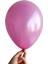 12" 30 cm Metalik Pembe Balon 20'li 1