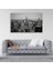 New York Skyline Siyah Beyaz Tablosu - BLK118 1