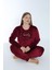 Kadın Kışlık Lovely Kadife Battal Pijama Takımı 3
