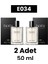 E034 Assist (2 Adet) Erkek Parfüm 50 ml Edp 1