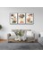 Dekoratif Bohem Retro Art Minimal 3lü Set Tablosu - MNT113 1