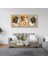 Dekoratif Yaprak Bohem Retro Art Minimal 3lü Set Tablosu - MNT117 1