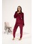 Kadın Kışlık Lovely Kadife Pijama Takımı 4