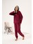 Kadın Kışlık Lovely Kadife Pijama Takımı 5