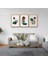 Dekoratif Bohem Retro Art Minimal 3lü Set Tablosu - MNT115 1