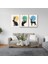 Dekoratif Bohem Retro Art Minimal 3lü Set Tablosu - MNT109 1