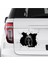 3D Sticker Hayalet Korkunç Oto Sticker, Motorsiklet, Kask, Laptop Sticker 17X6 cm Oto Aksesuar 2