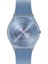 SS08N100-S14 Swatch Denim Blue Bayan Kol Saati 1