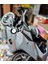 Motor Kawasaki Ninja ZX10R Tarz Motorsiklet Metal Işıklı Sesli Koleksiyon Model Oyuncak Motosiklet 2