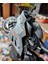 Motor Kawasaki Ninja ZX10R Tarz Motorsiklet Metal Işıklı Sesli Koleksiyon Model Oyuncak Motosiklet 4