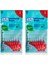 Interdental Brush Arayüz Fırçası Kırmızı 0.5 Mm 8 Li X 2 Ad 1