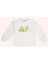 Kız Çocuk Baskılı Ekru Tişört 5