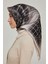 90X90 Eşarp Sura Ipek - Siyah -Beyaz (8681197750293) 4