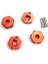 12MM Birleştirici Tekerlek Hub Hex Adaptörü MN86K MN86KS MN86 MN86S Mn G500 1/12 Rc Araba Yükseltme Parçaları Aksesuarları, Kırmızı (Yurt Dışından) 1