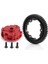 Traxxas 1/10 E-Revo 2.0 Vxl Maxx 1/5 X-Maxx 1/6 Xrt Rc Araba Yükseltme Parçaları Için Metal Şanzıman Cush Tahrik Muhafazası, Kırmızı (Yurt Dışından) 3