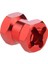 Rc Araba Metal 12MM Tekerlek Altıgen Hub 15MM Uzatma Çoğaltıcı Eksenel SCX10 D90 CC01 F350 1/10 Rc Paletli-Kırmızı (Yurt Dışından) 2