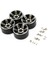 4 Adet Trx4 Eksenel SCX10 90046 D90 Tırmanma Arabayı Simüle Eder 1.9 Inç Ağırlıklı Metal Lastik Kilidi Tekerlek Göbeği, Kırmızı (Yurt Dışından) 2