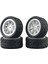 4 Adet Kauçuk Lastik Jant Lastiği SG1603 SG1604 SG1605 Udırc UD1601 UD1602 UD1603 UD1604 1/16 Rc Araba Yükseltme Parçaları, Gümüş (Yurt Dışından) 1