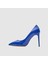 Kadın Stiletto [060061] , Mavi Rugan, 36 2