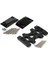 Lcg Metal Kızak Plakası ve Yan Pedal Kaya Kaydırıcısı 1/10 Rc Paletli Araba Eksenel SCX10 Alt Ağırlık Merkezi Şasi (Yurt Dışından) 1