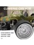 Adet Metal 1.9 Inç Beadlock Jant Hub 1/10 Rc Paletli Araba Eksenel SCX10 90046 Traxxas Trx4 RC4WD D90 D110, Gümüş 12 Küçük Delik (Yurt Dışından) 3