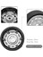 Adet Metal 1.9 Inç Beadlock Jant Hub 1/10 Rc Paletli Araba Eksenel SCX10 90046 Traxxas Trx4 RC4WD D90 D110, Gümüş 12 Küçük Delik (Yurt Dışından) 5